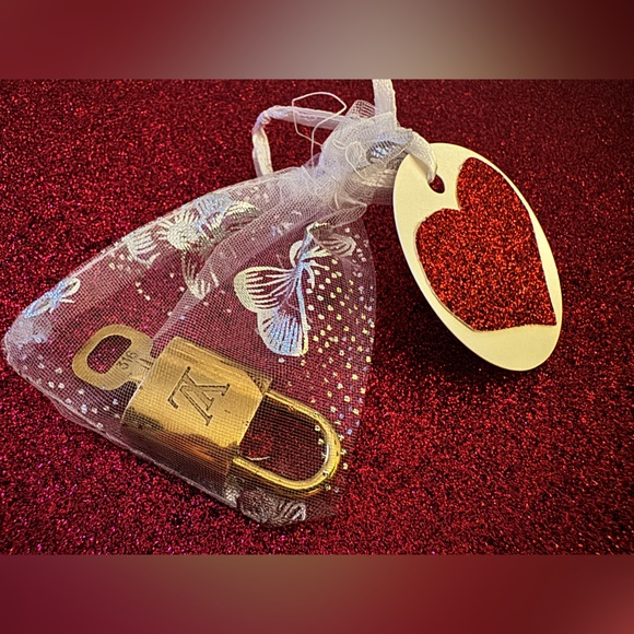 Louis Vuitton Handbags - Authentic Louis Vuitton Padlock & Key Set #316